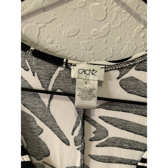 CACHE Faux Wrap Dress Size Small Bodycon Sexy Career - Picture 5 of 9